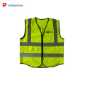 High quality safety Clothing Traffic Safety reflective Vest with ID pocket